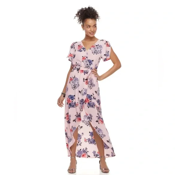 Candie's | Dresses | Candies Floral Romper Maxi Dress | Poshmark Candie's | Dresses | Candies Floral Romper Maxi Dress | Poshmark